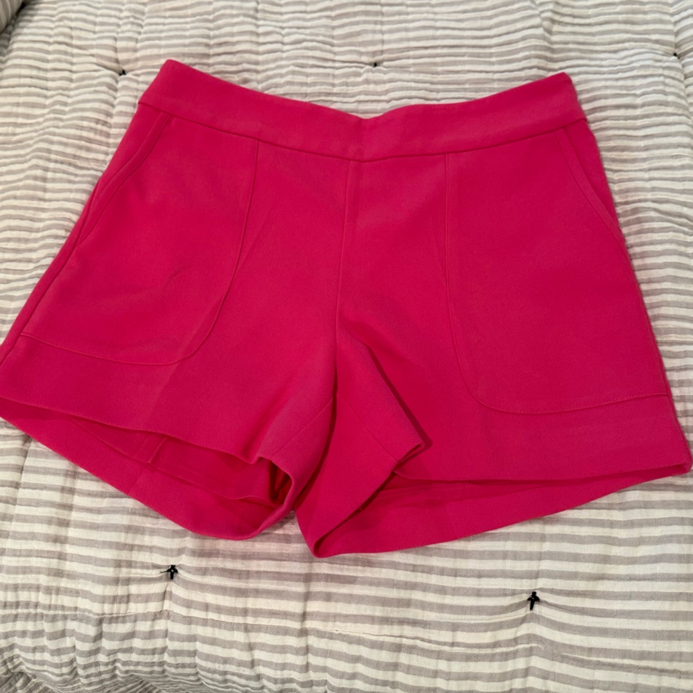 Marie Oliver Hot Pink Womens Stretch Shorts 3in inseam